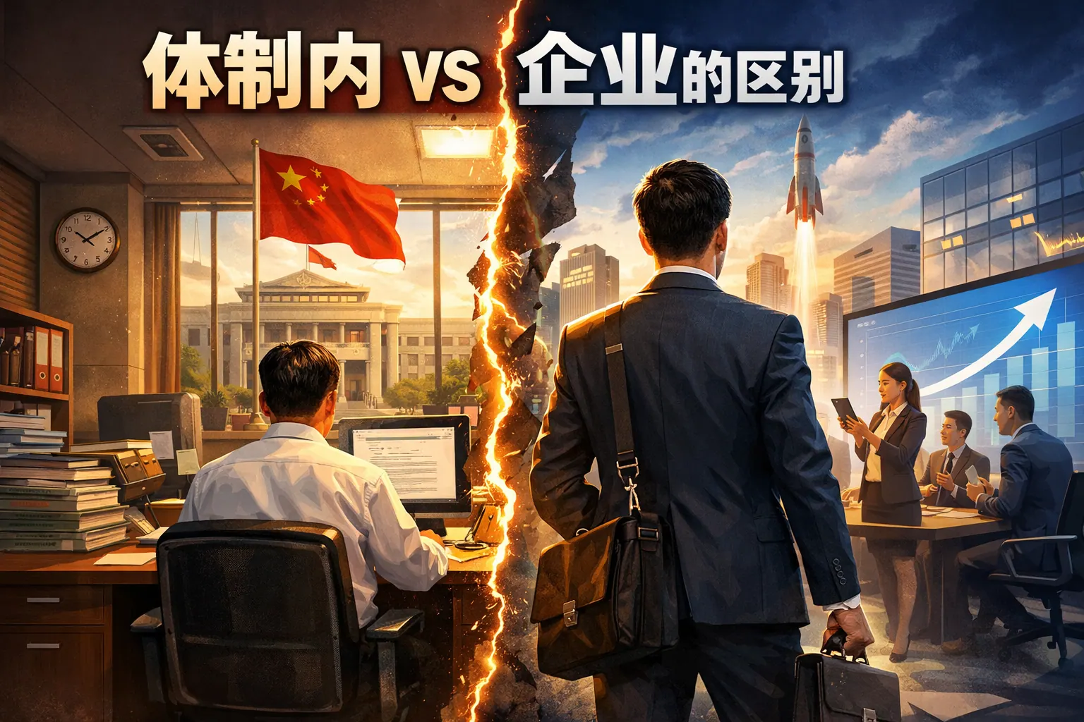 体制内跟企业的区别
