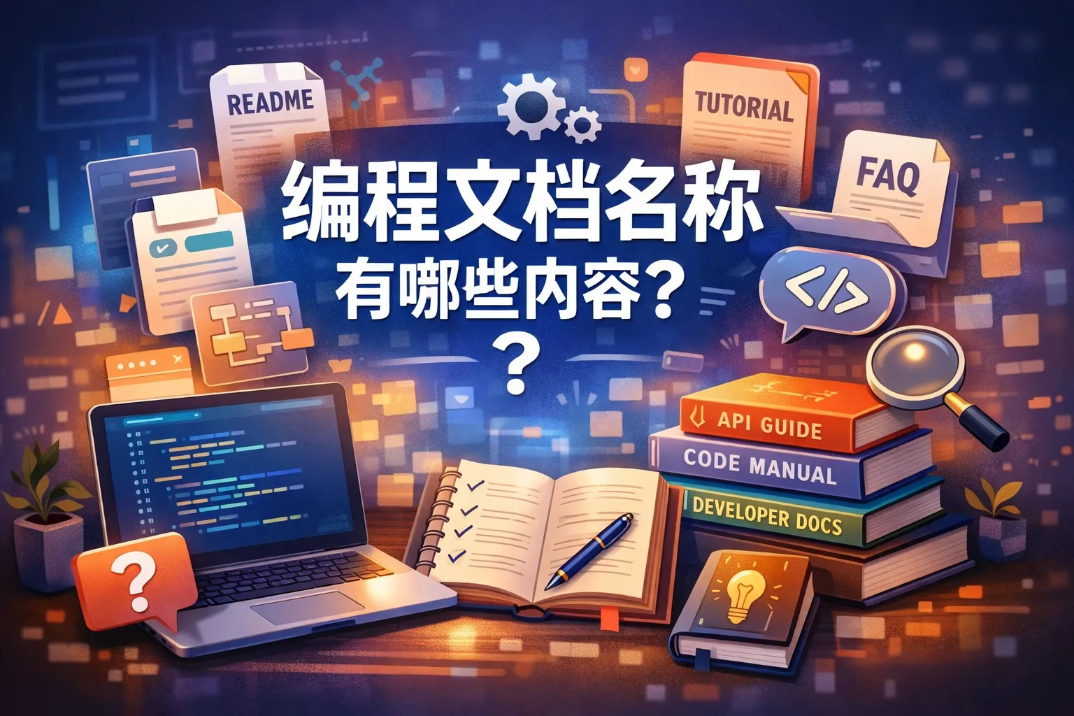 编程文档名称有哪些内容