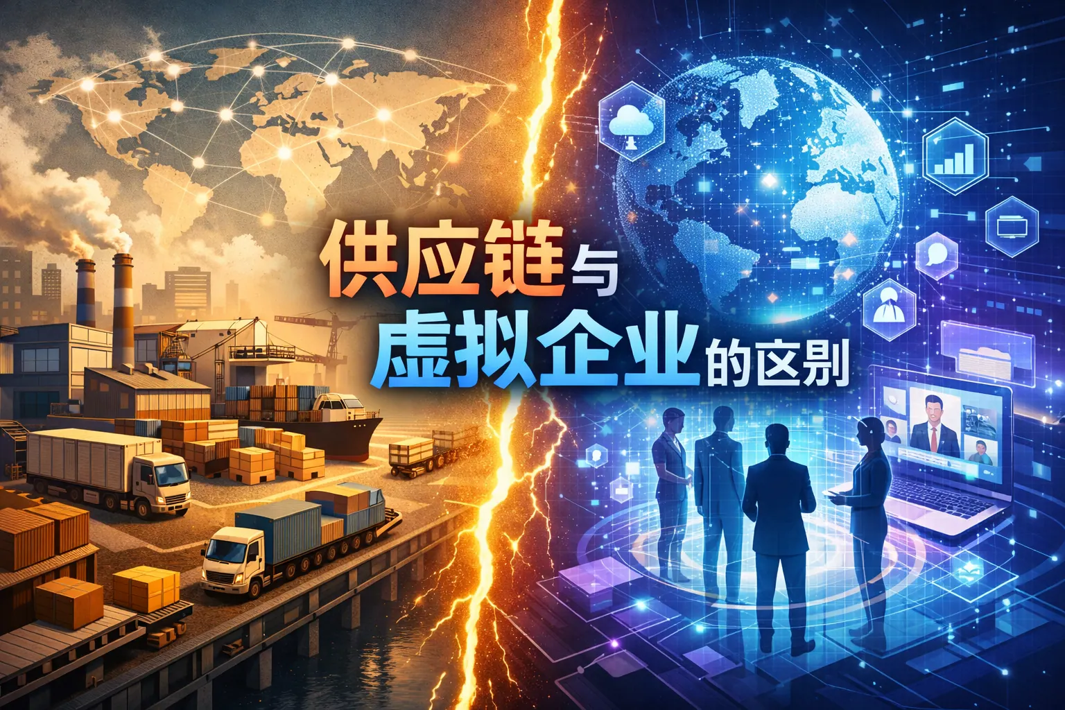 供应链与虚拟企业的区别