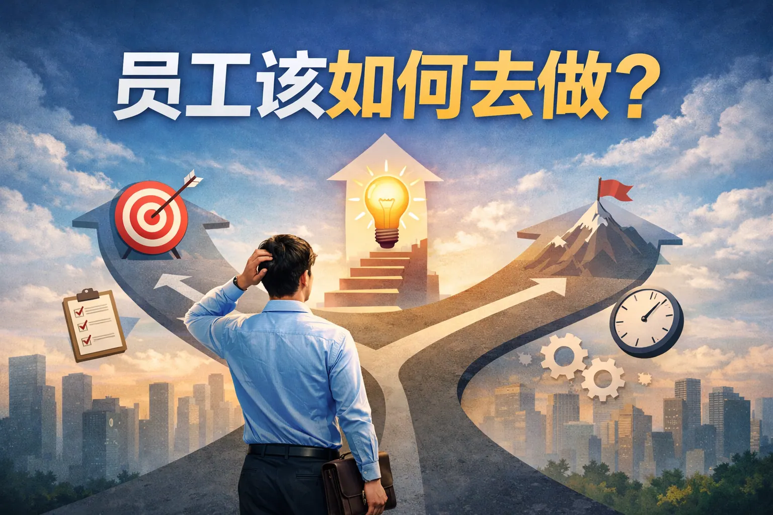 员工该如何去做