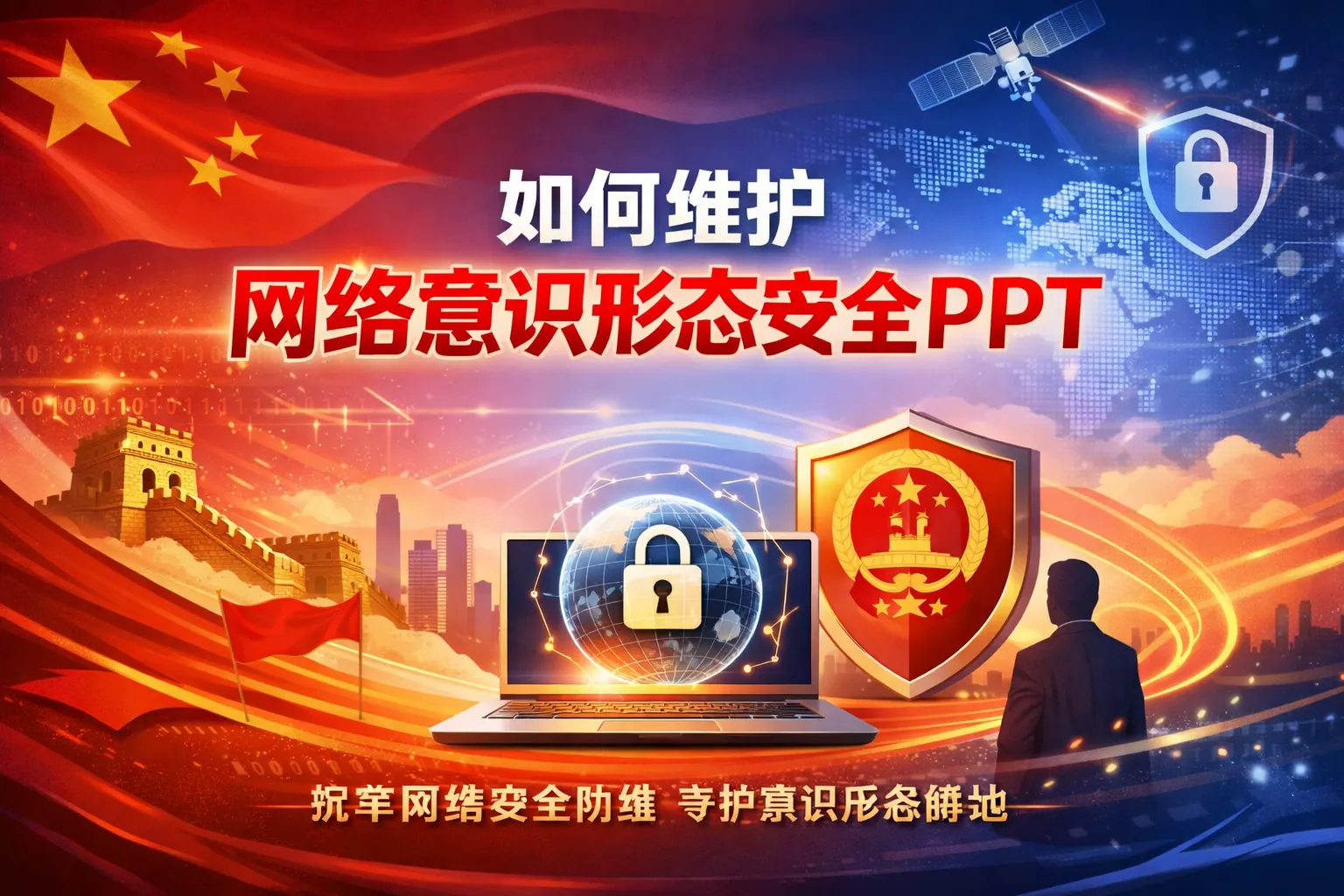 如何维护网络意识形态安全PPT