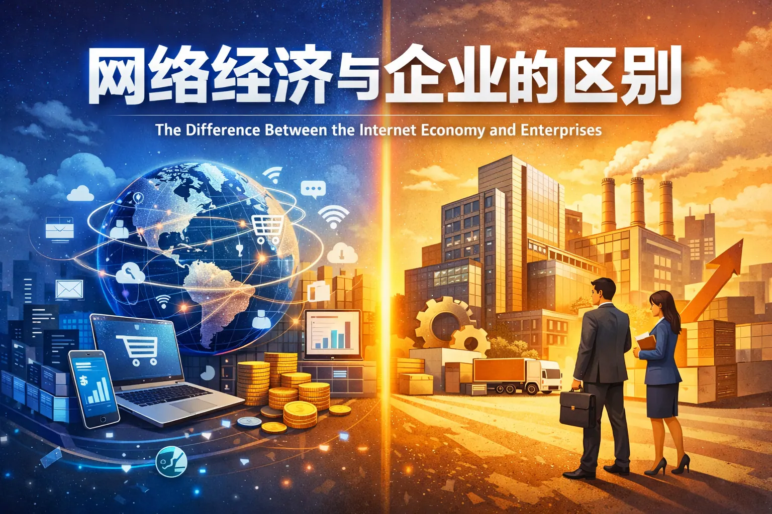 网络经济与企业的区别