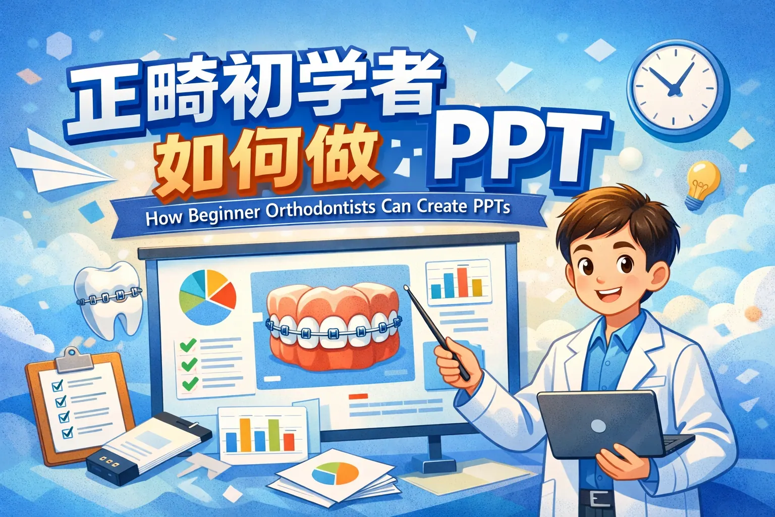 正畸初学者如何做ppt