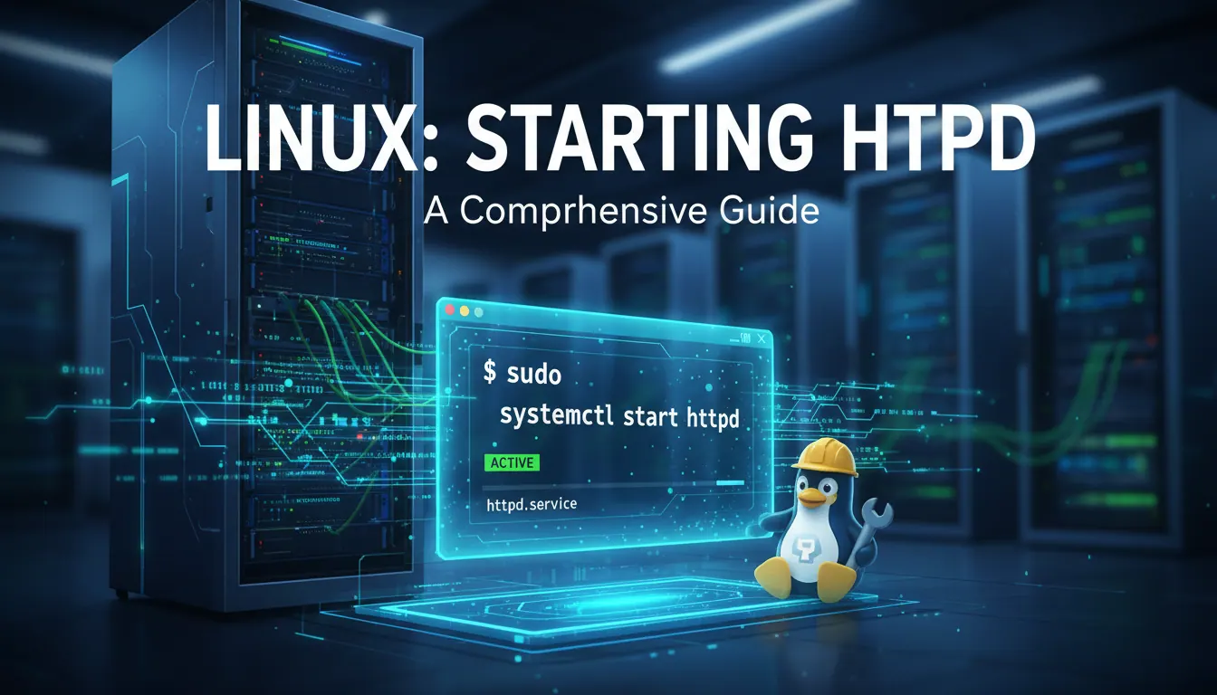 linux 如何启动httpd服务