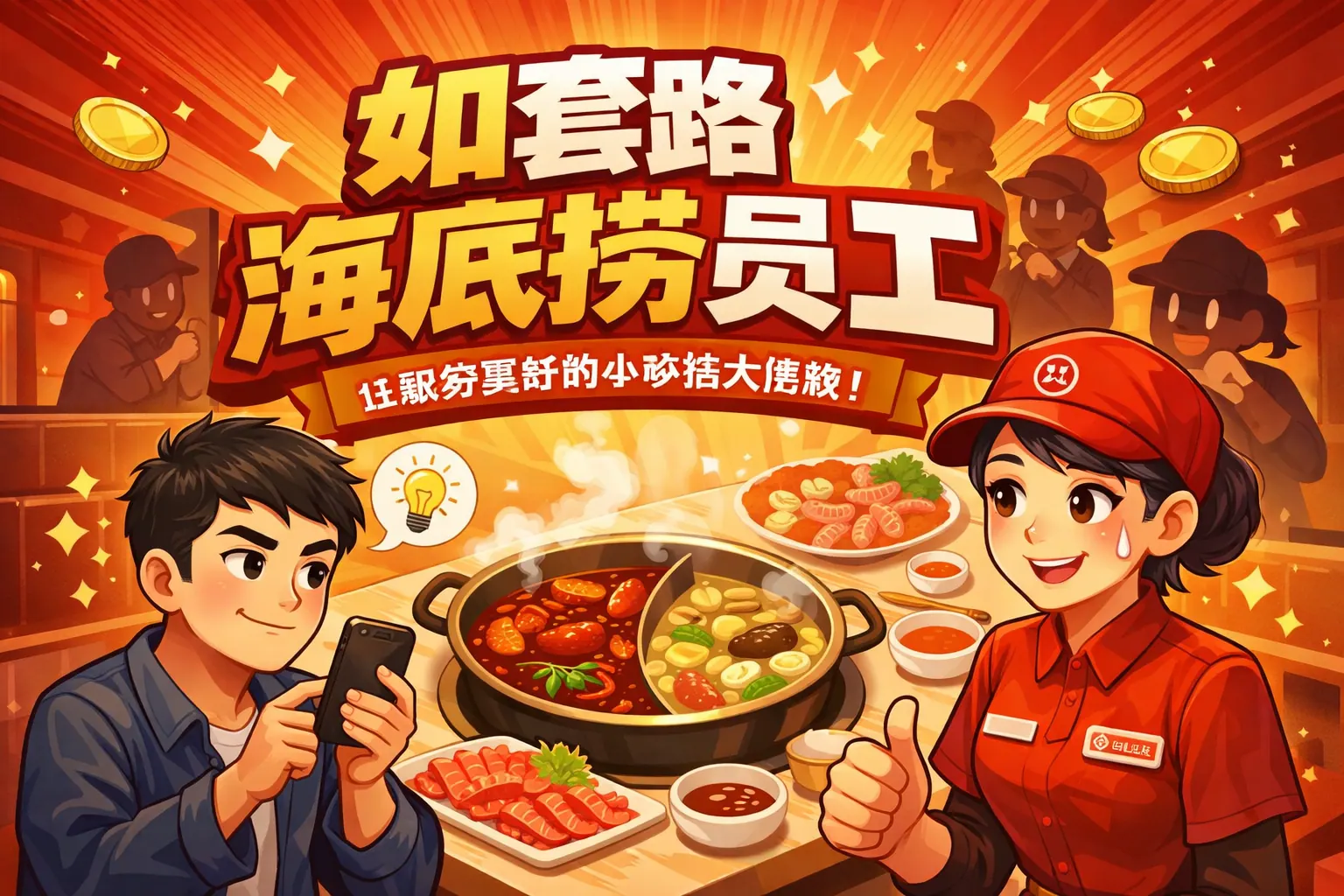 如何套路海底捞员工