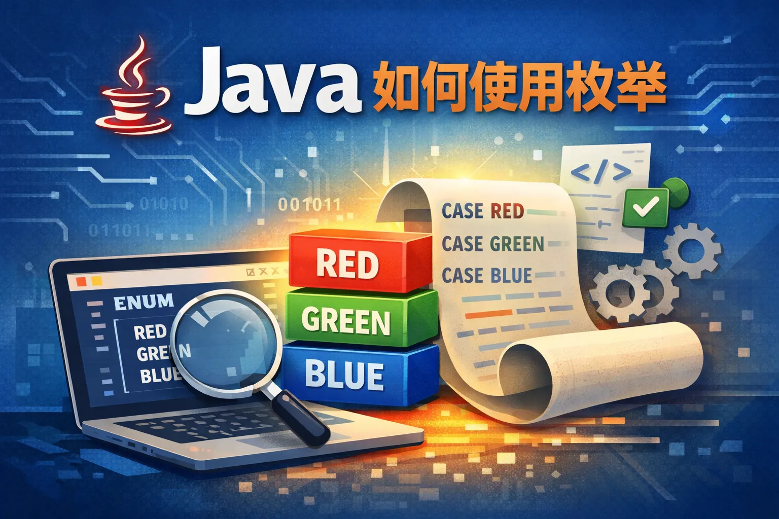 java如何使用枚举