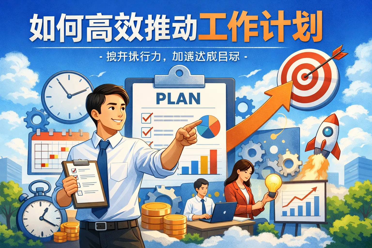 如何高效推动工作计划