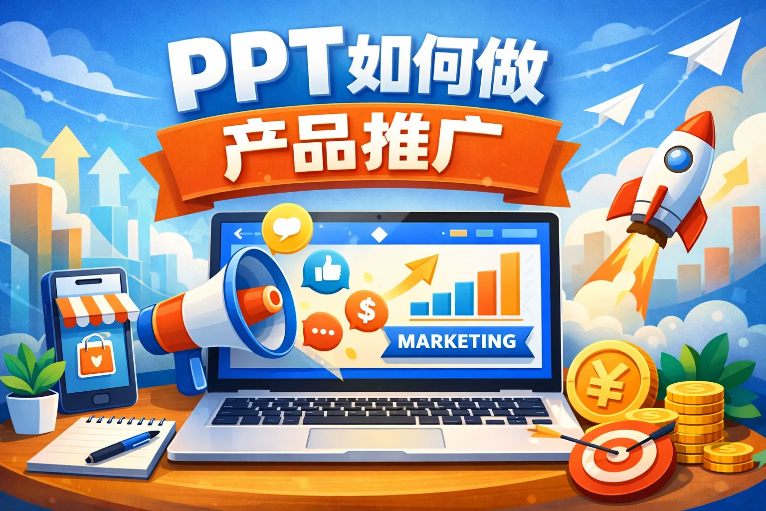 ppt如何做产品推广