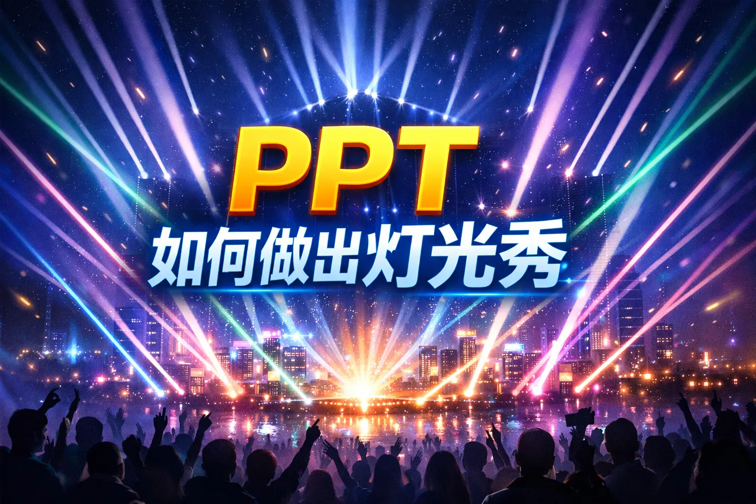 PPT如何做出灯光秀