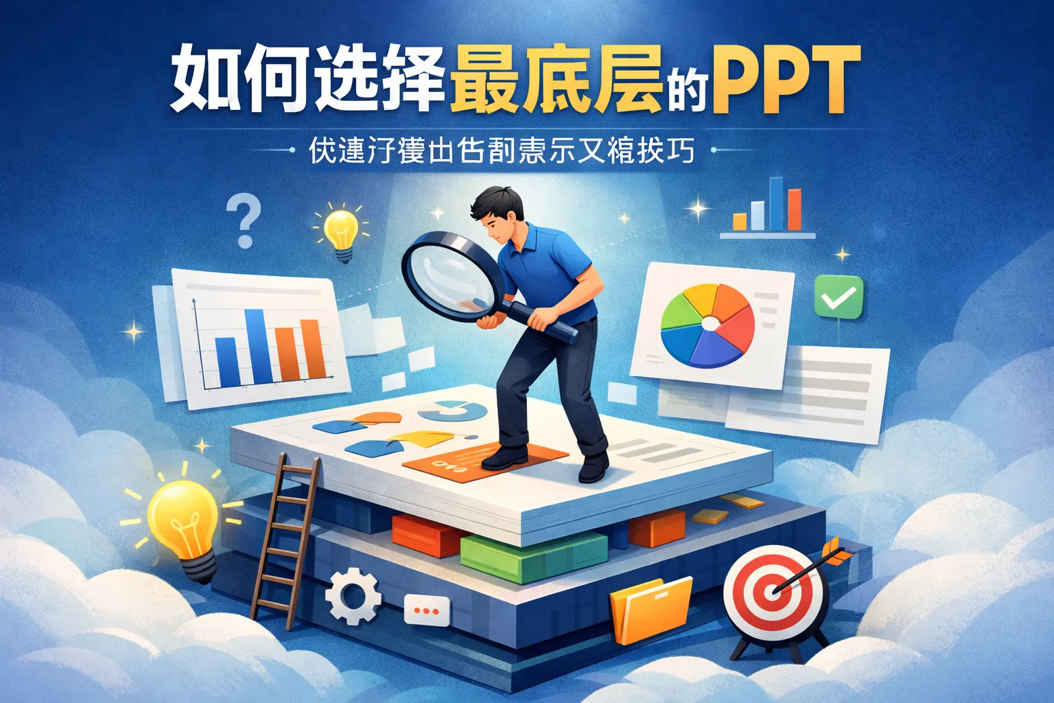 如何选择最底层的ppt