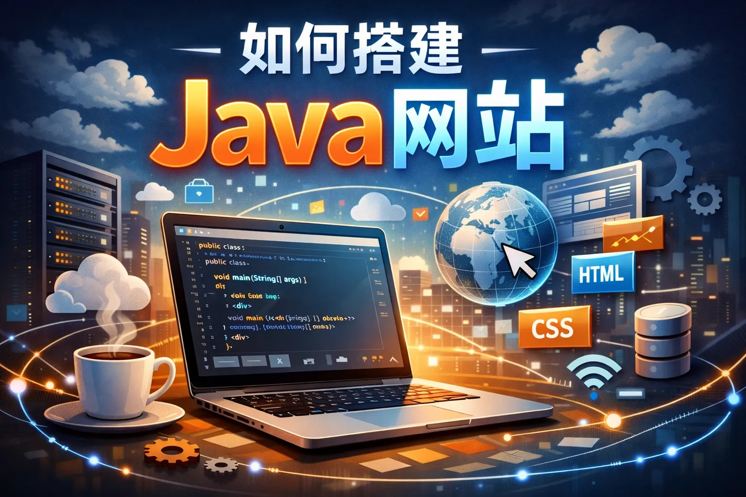 如何搭建java网站