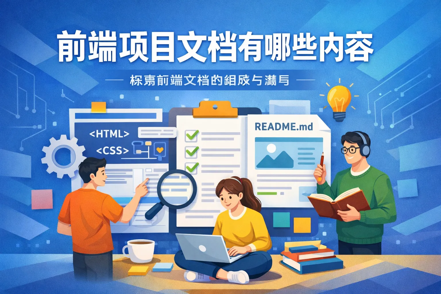 前端项目文档有哪些内容