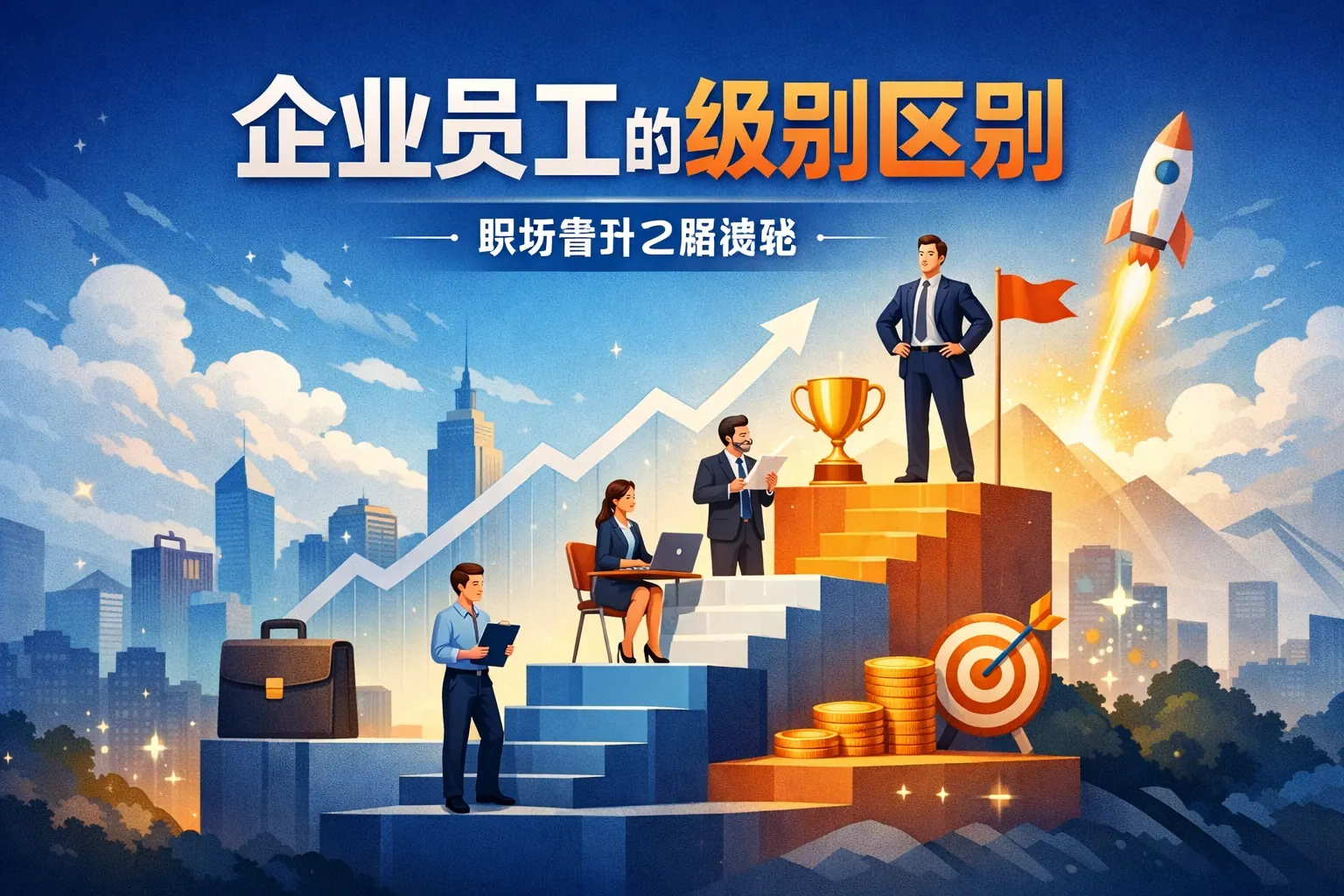 企业员工的级别区别