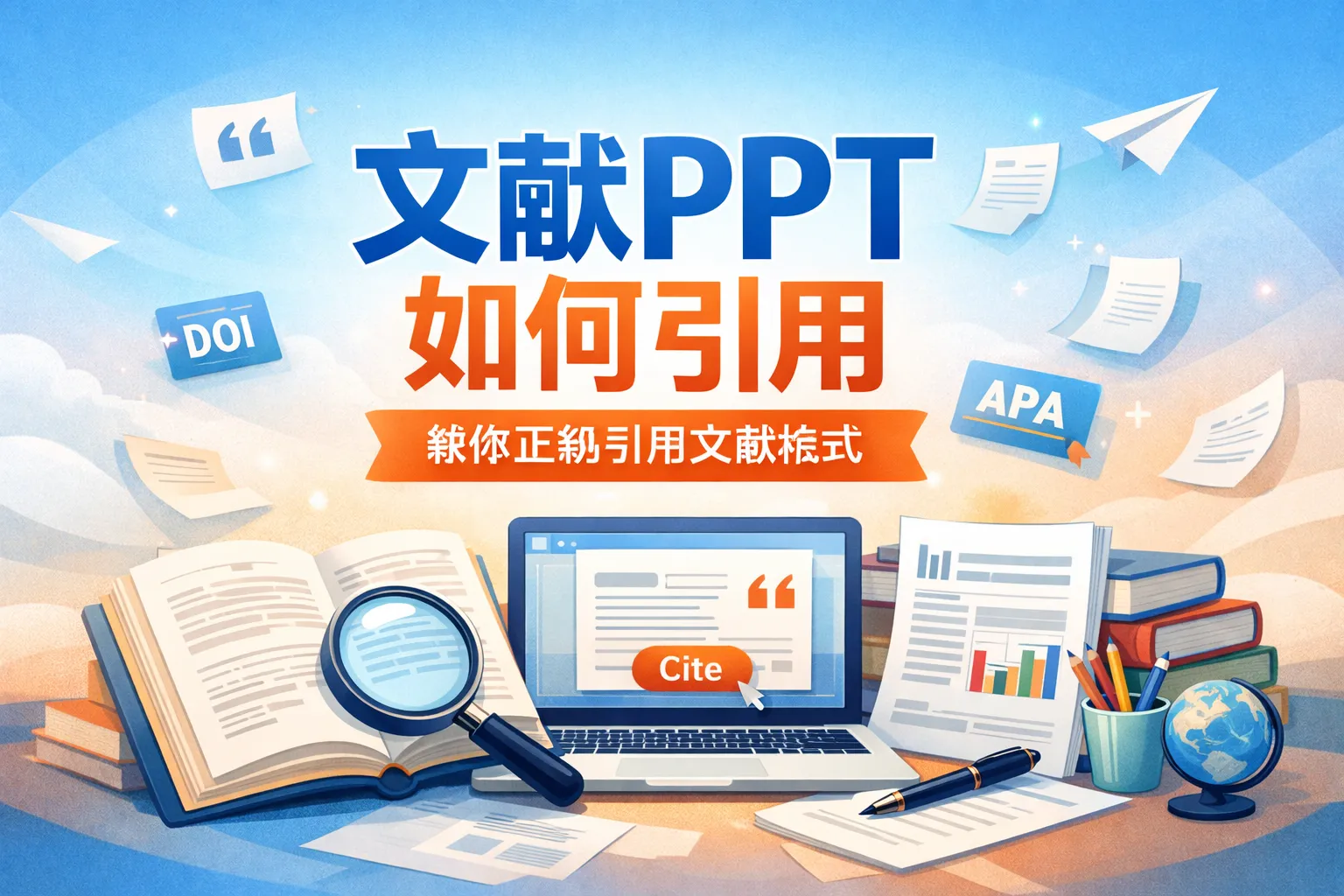 文献ppt如何引用