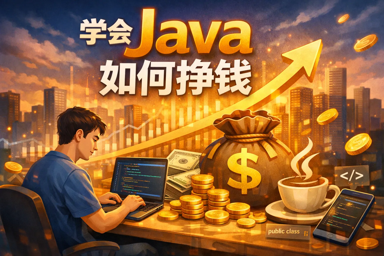 学会java如何挣钱