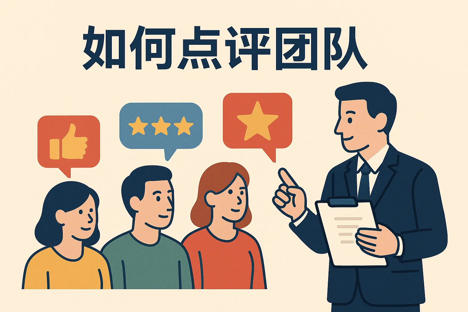 如何点评团队
