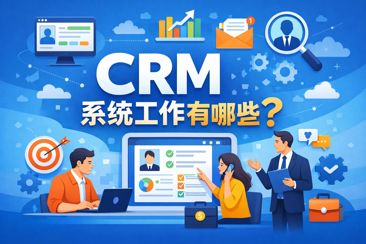 crm系统工作有哪些