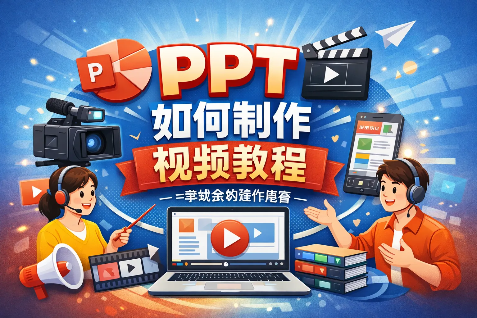 ppt如何制作视频教程
