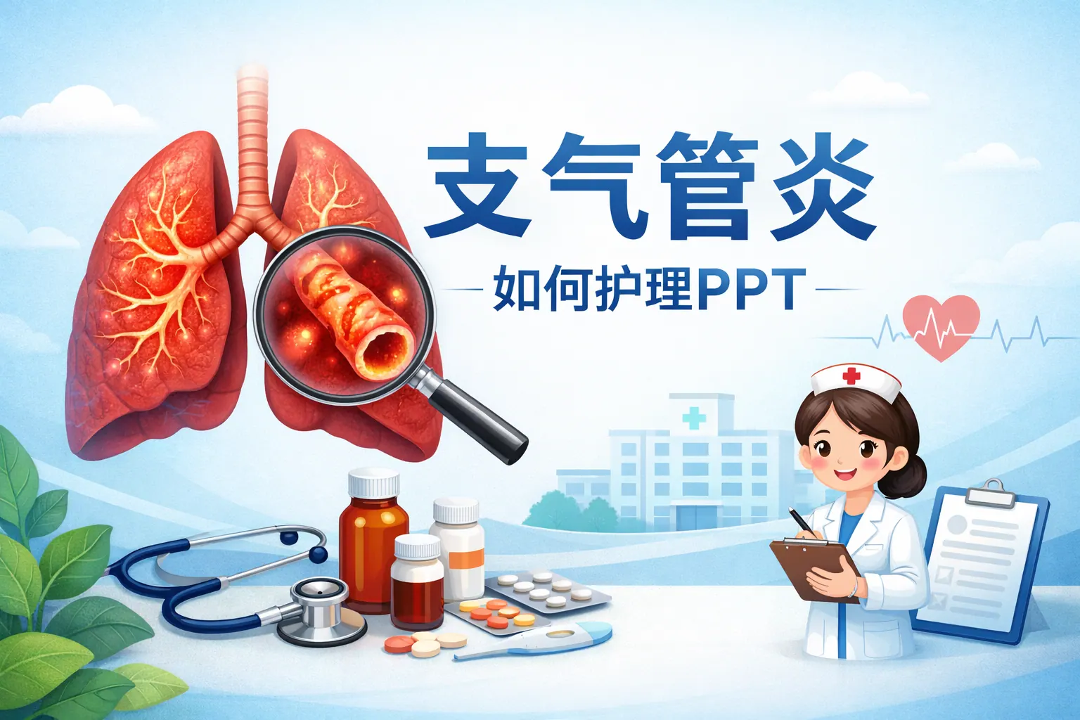 支气管炎如何护理PPT