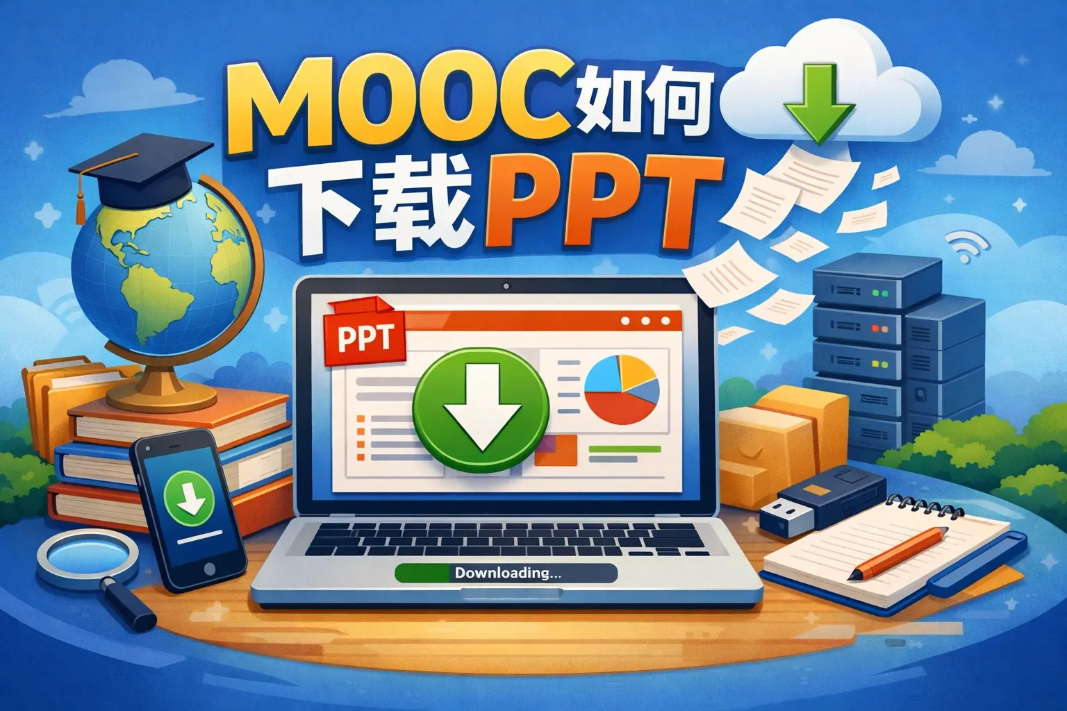 mooc如何下载ppt