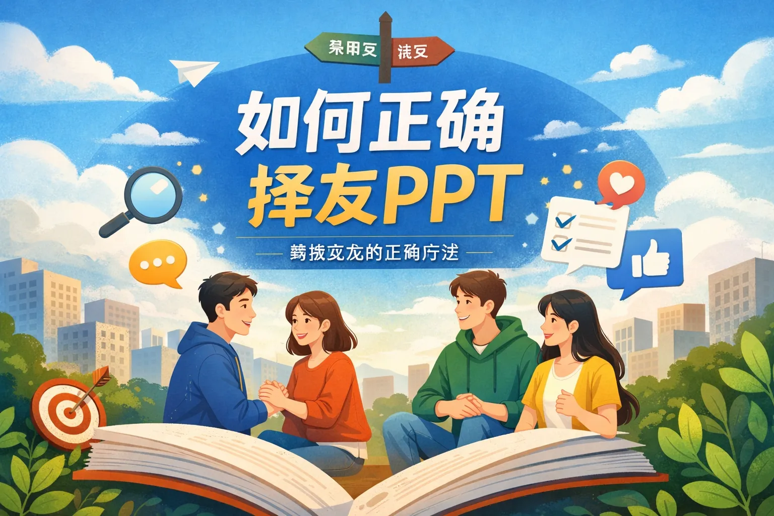 如何正确择友ppt