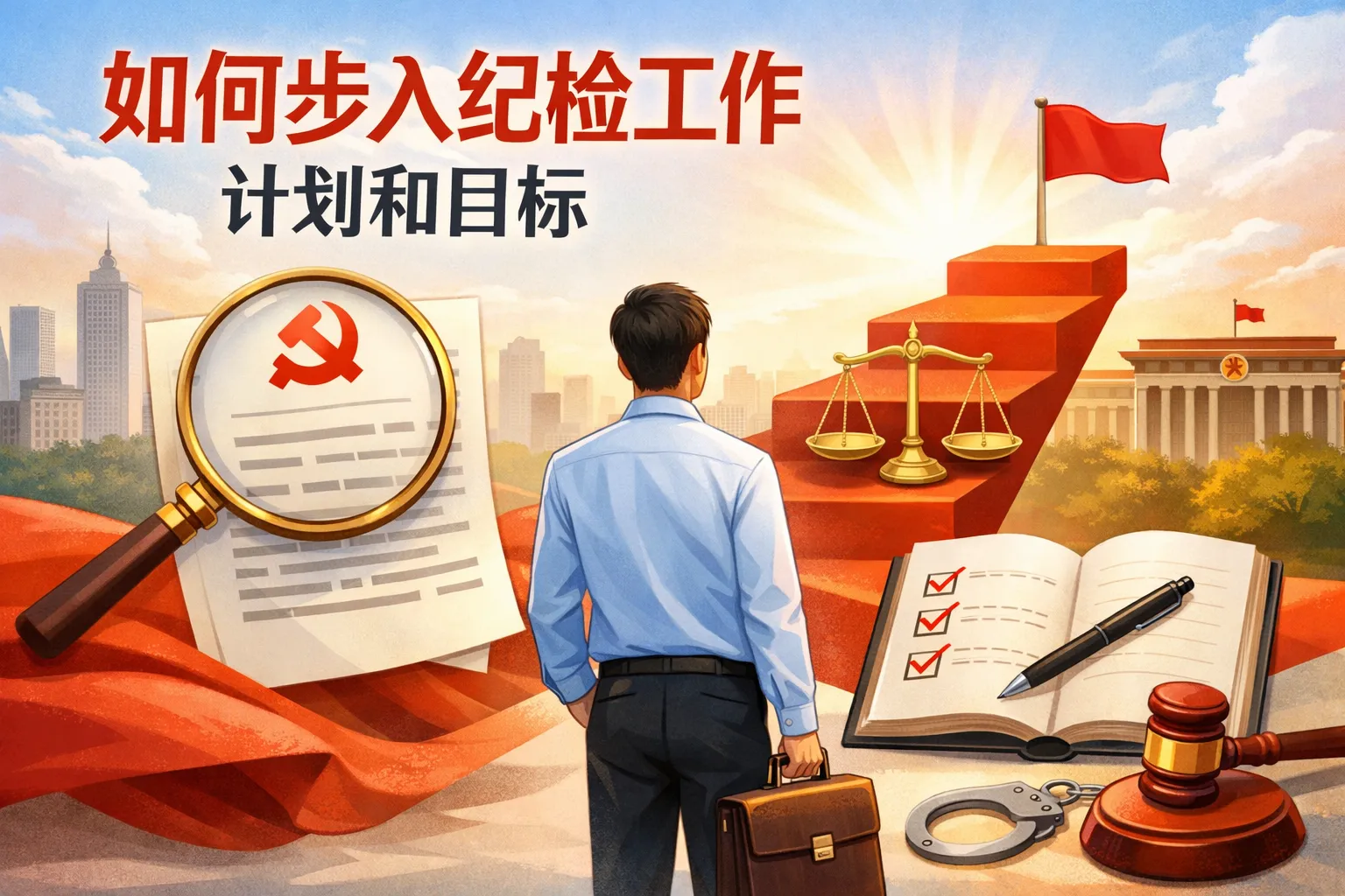 如何步入纪检工作计划和目标