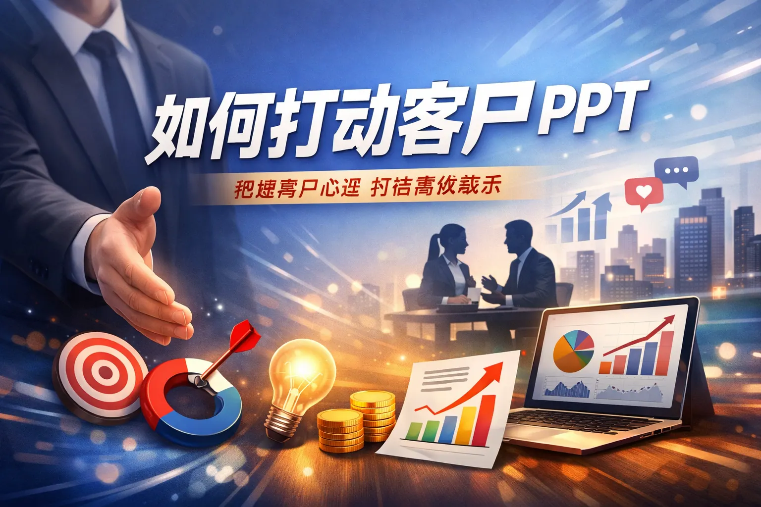 如何打动客户ppt