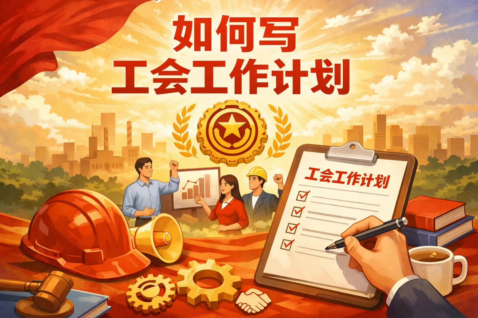 如何写工会工作计划