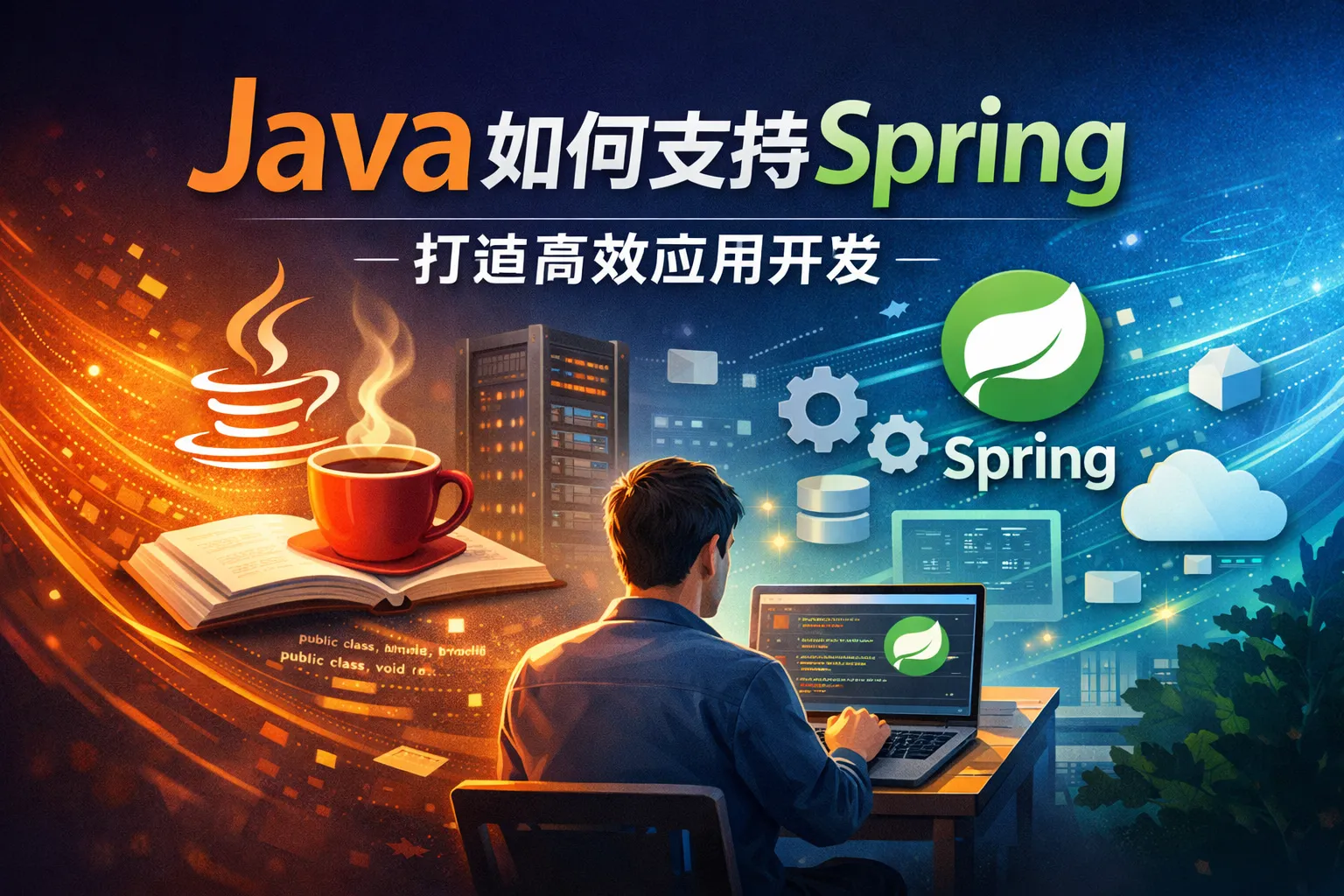 java如何支持spring