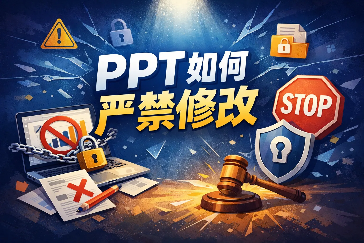 ppt如何严禁修改
