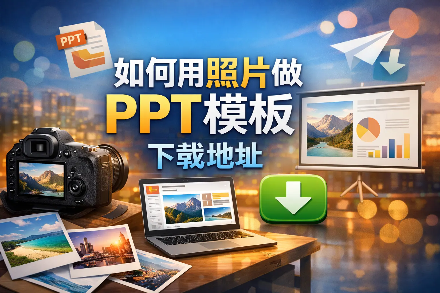 如何用照片做ppt模板下载地址