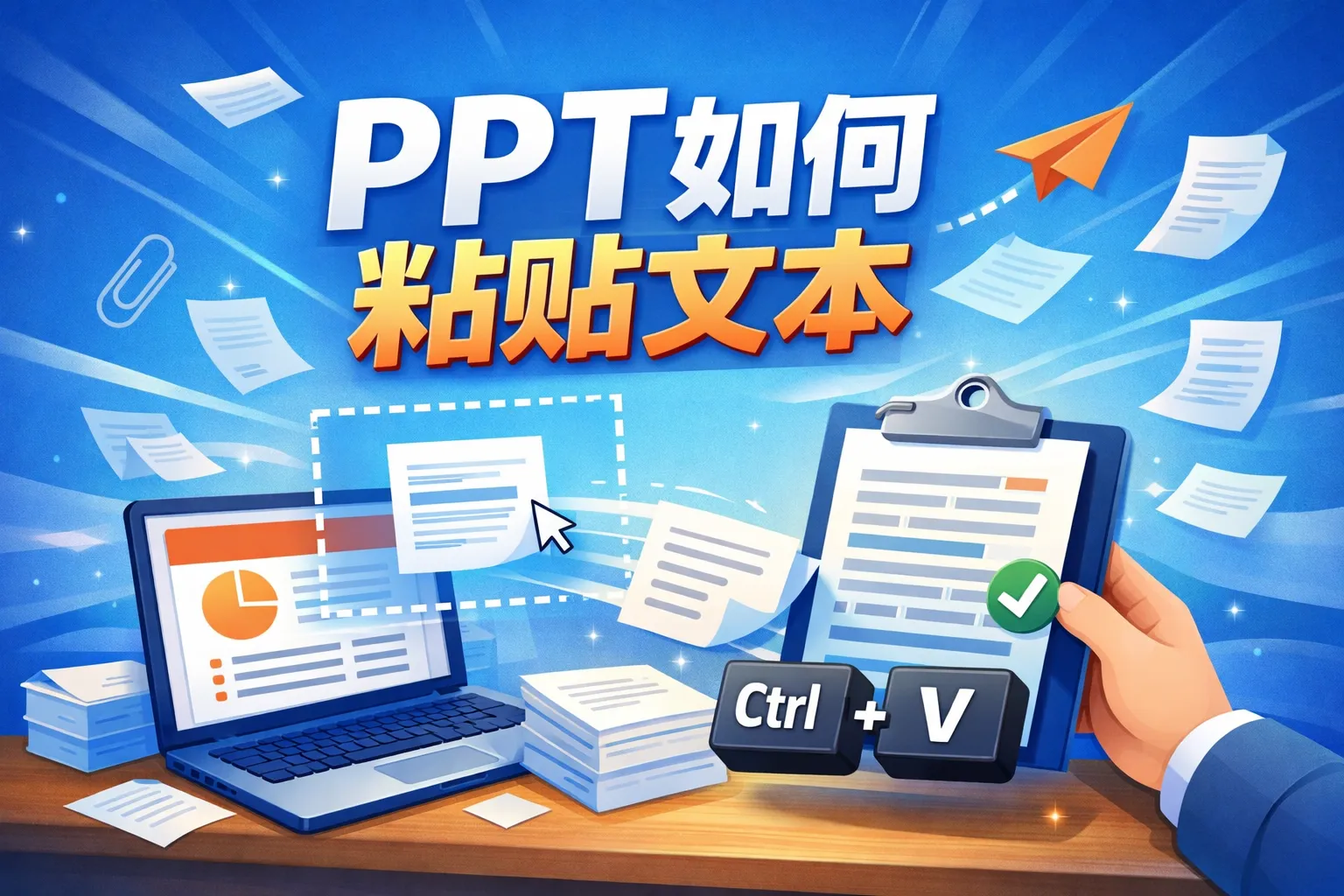 ppt如何粘贴文本