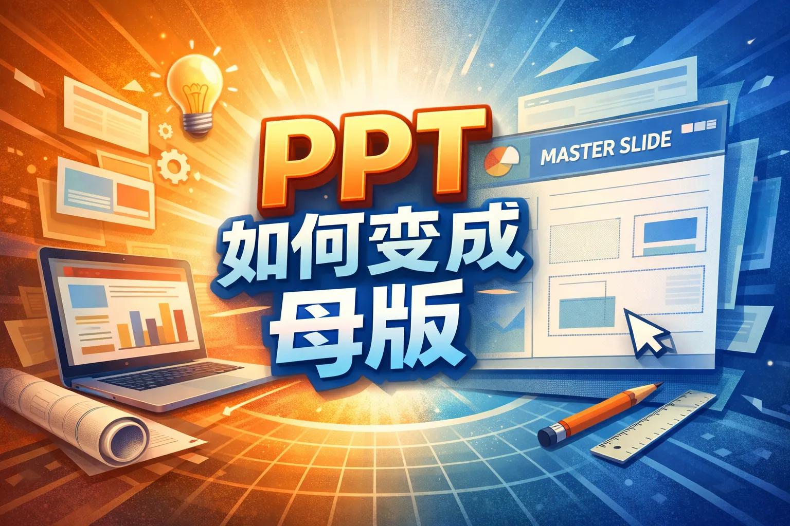 ppt如何变成母版