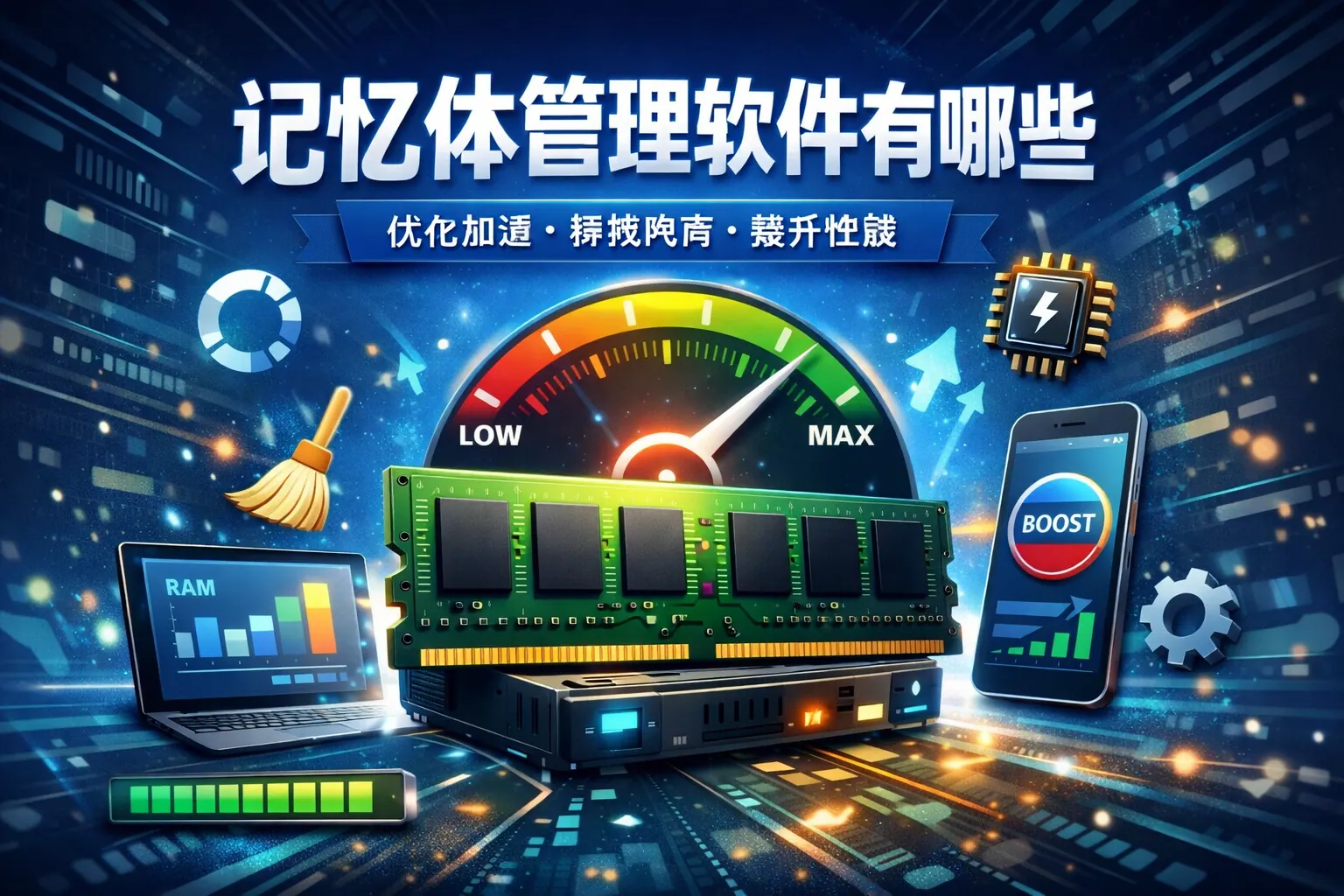 记忆体管理软件有哪些