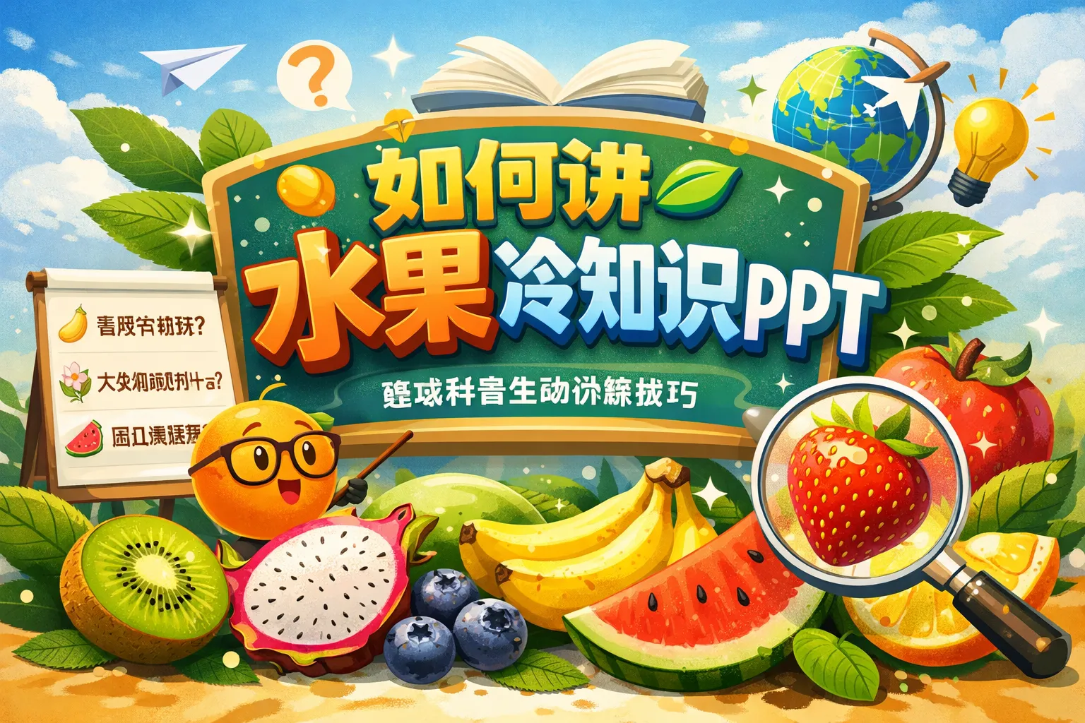 如何讲水果冷知识ppt