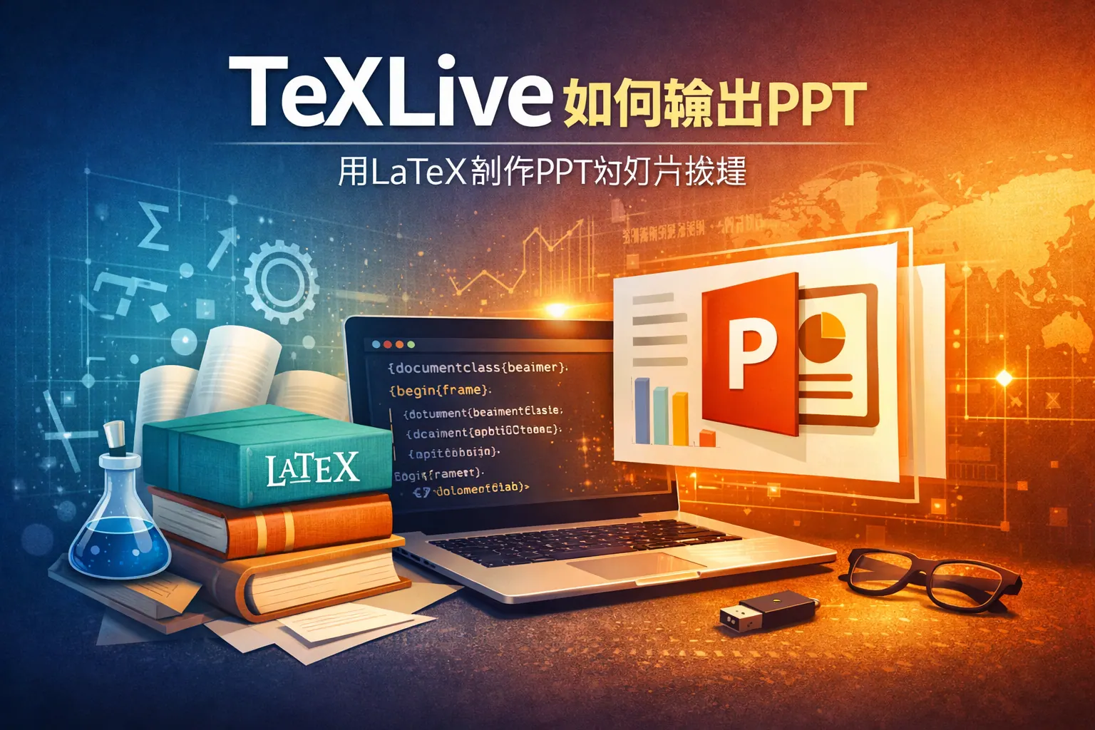 texlive如何输出PPT