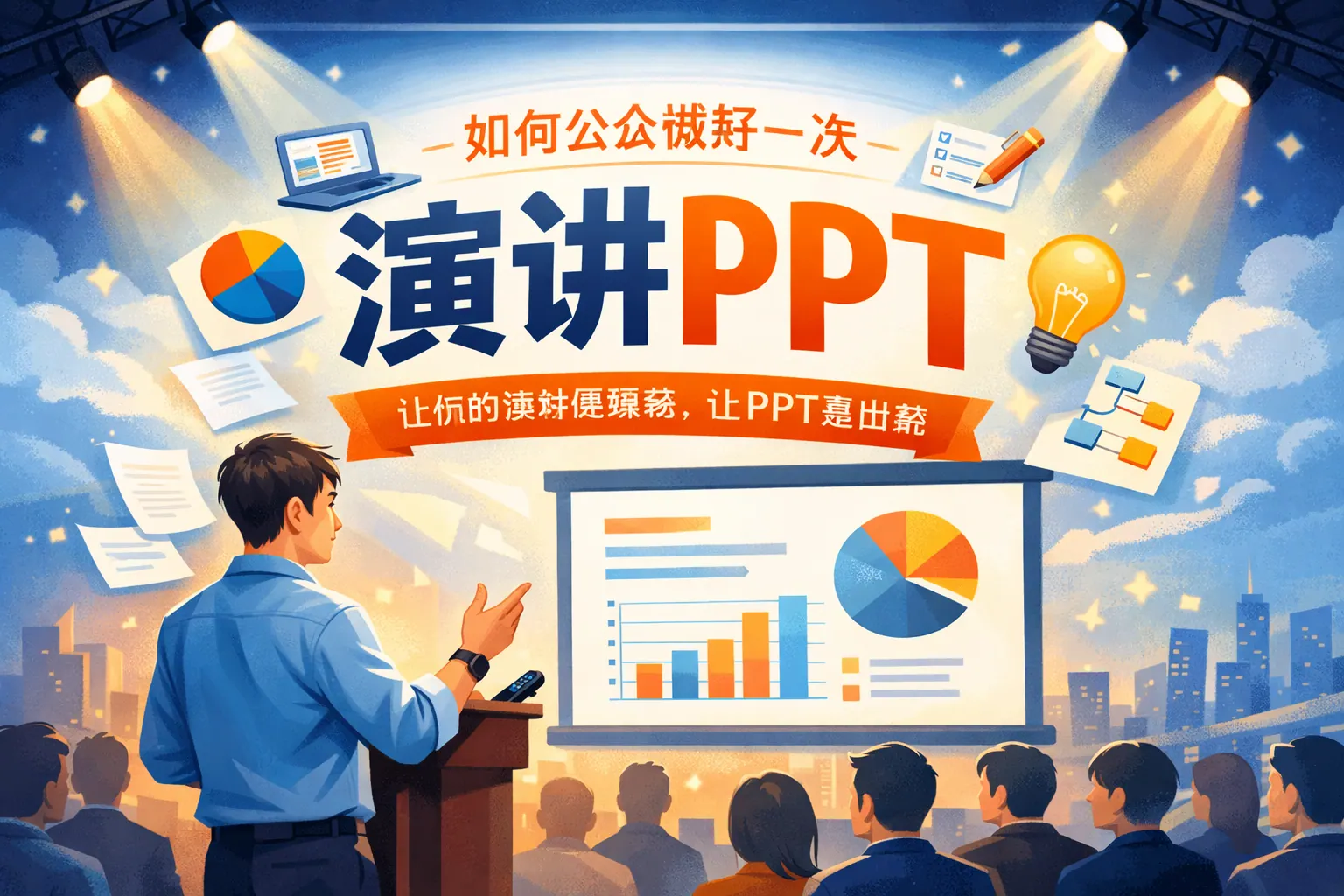 如何公众做好一次演讲PPT