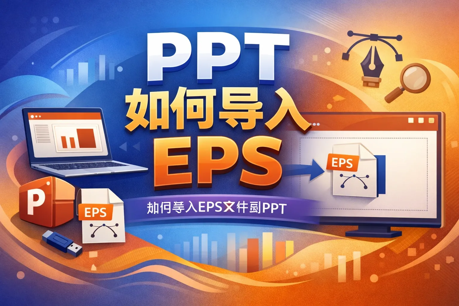 ppt如何导入eps