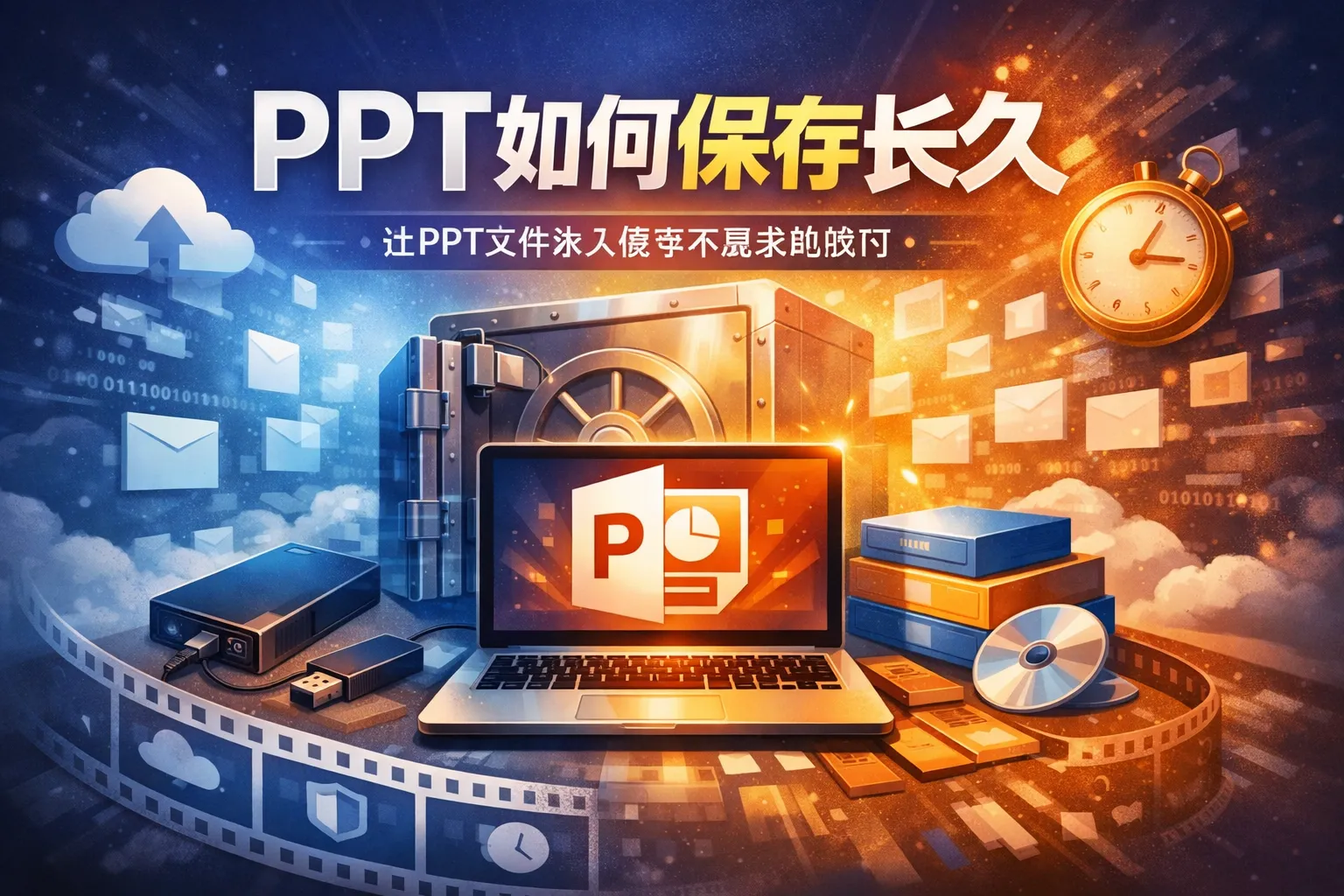 ppt如何保存长久