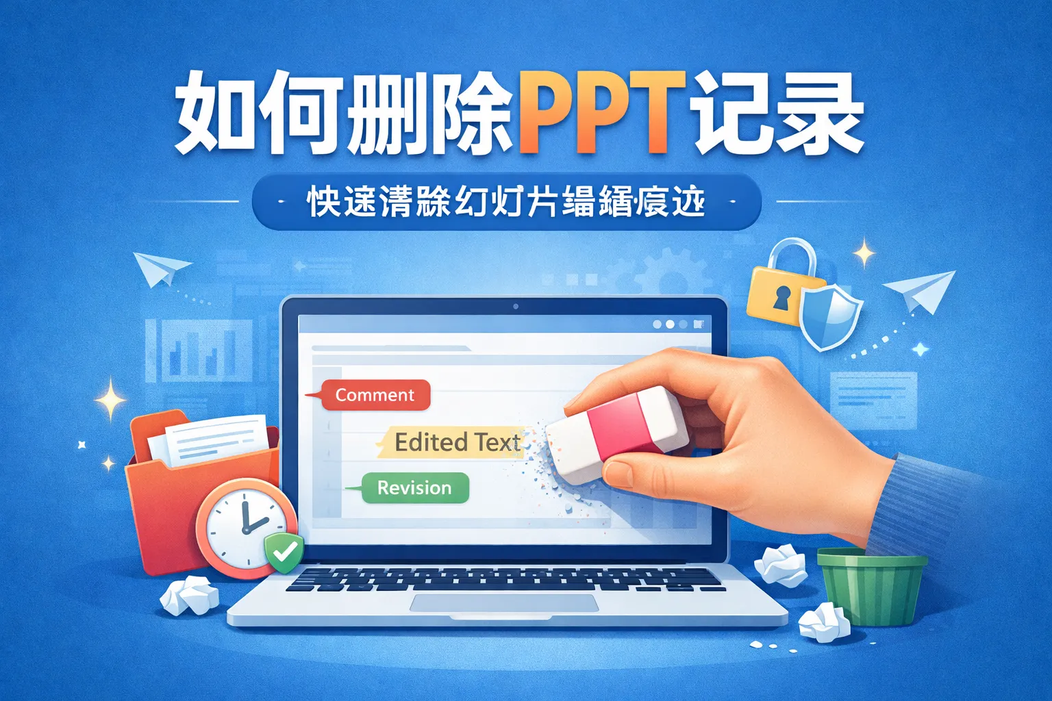 如何删除ppt记录