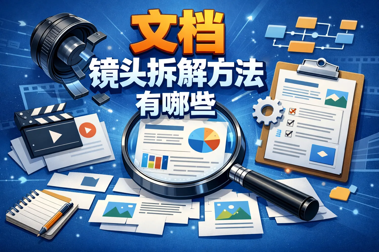 文档镜头拆解方法有哪些