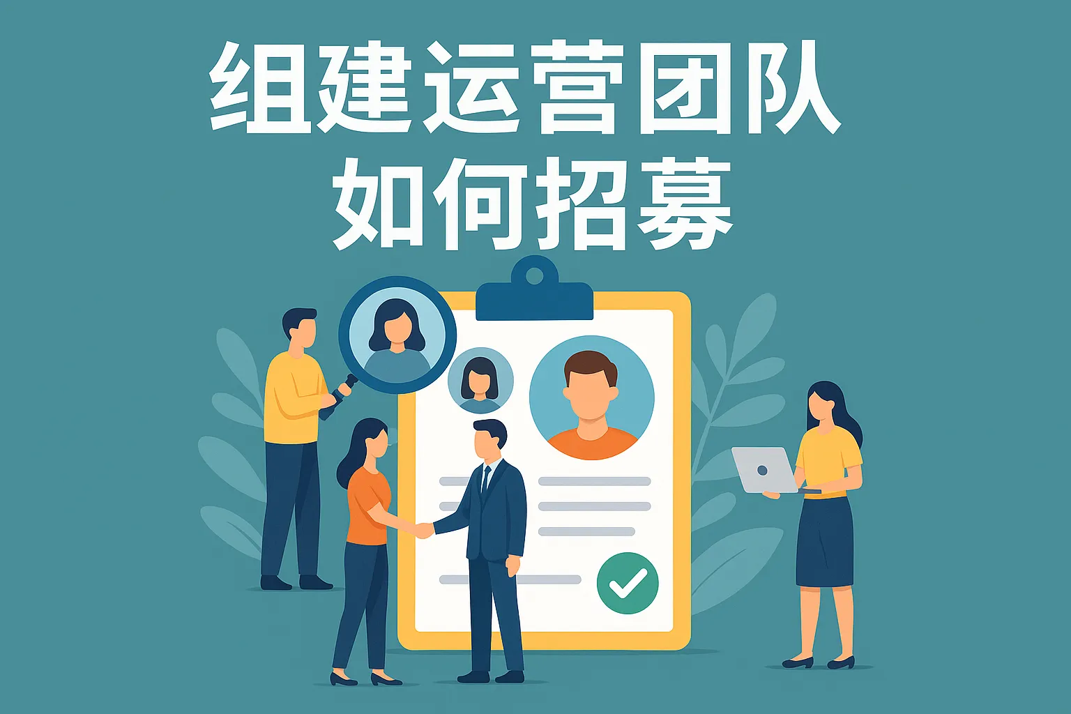 组建运营团队如何招募