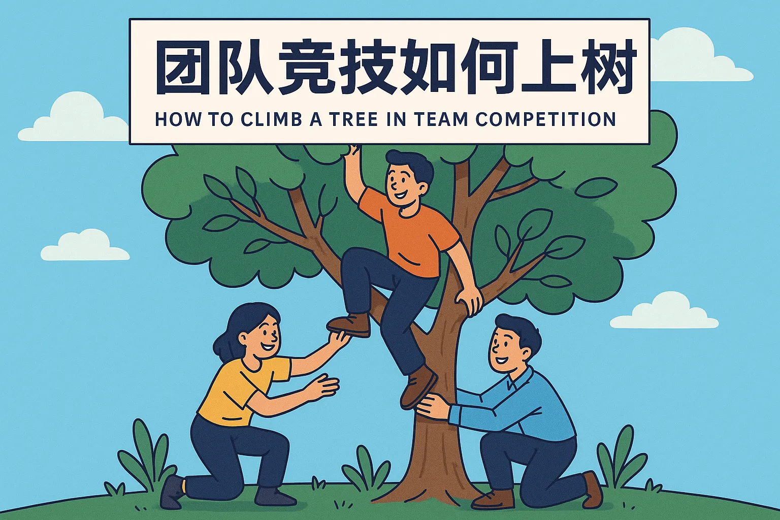 团队竞技如何上树