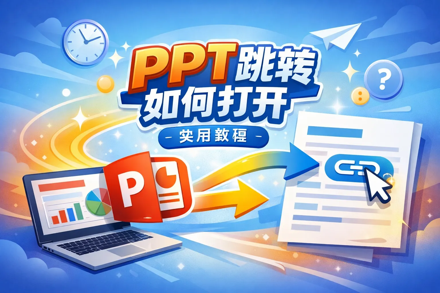 ppt跳转如何打开