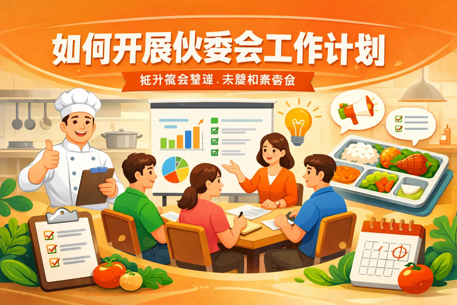 如何开展伙委会工作计划