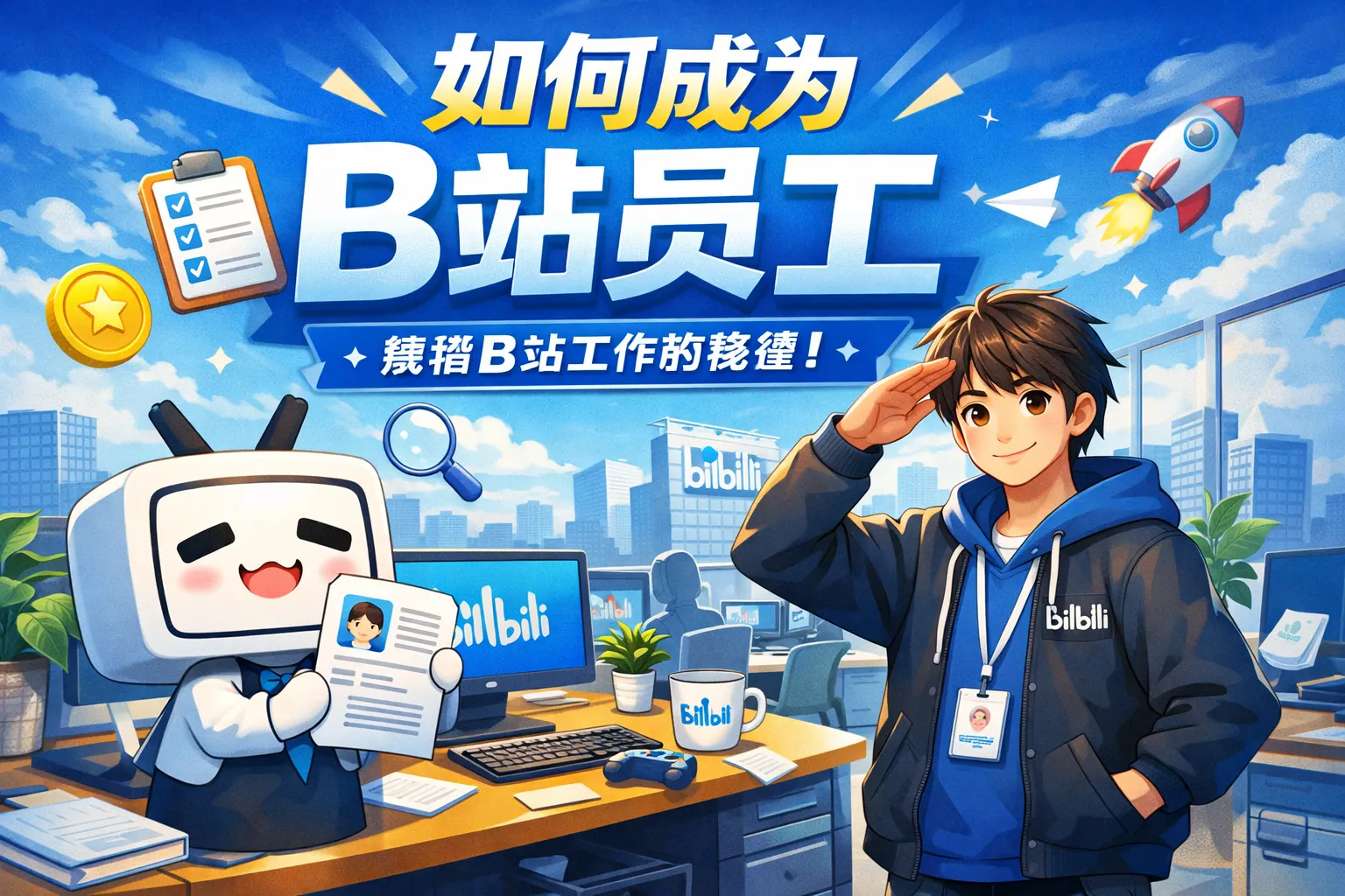 如何成为bi站员工