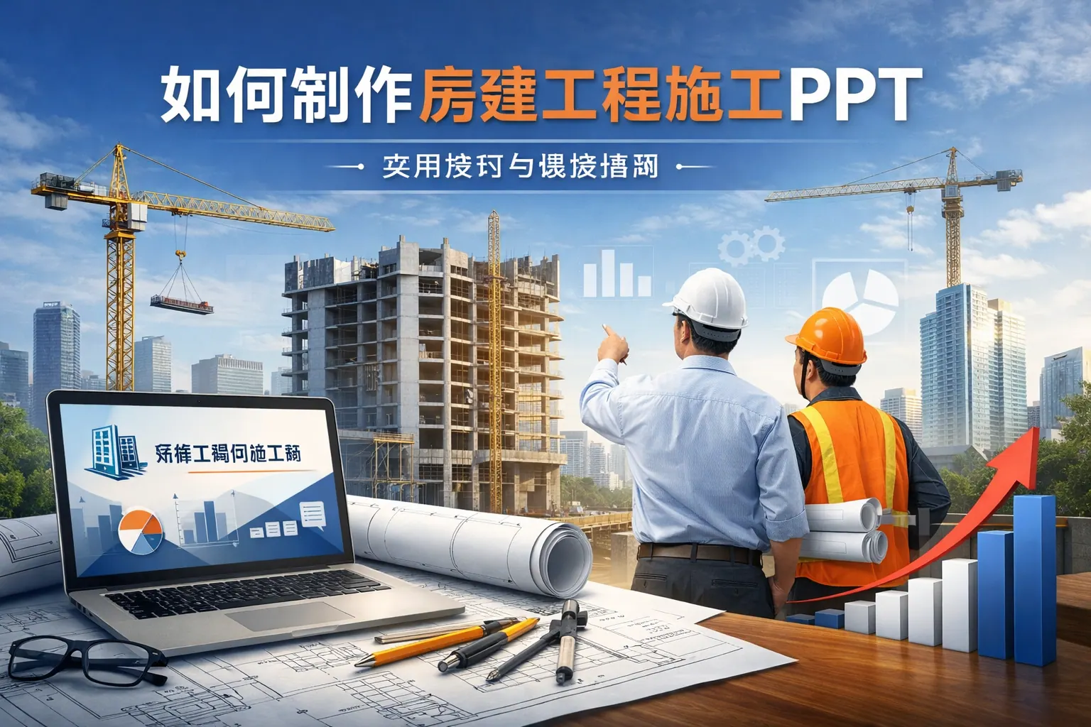 如何制作房建工程施工ppt
