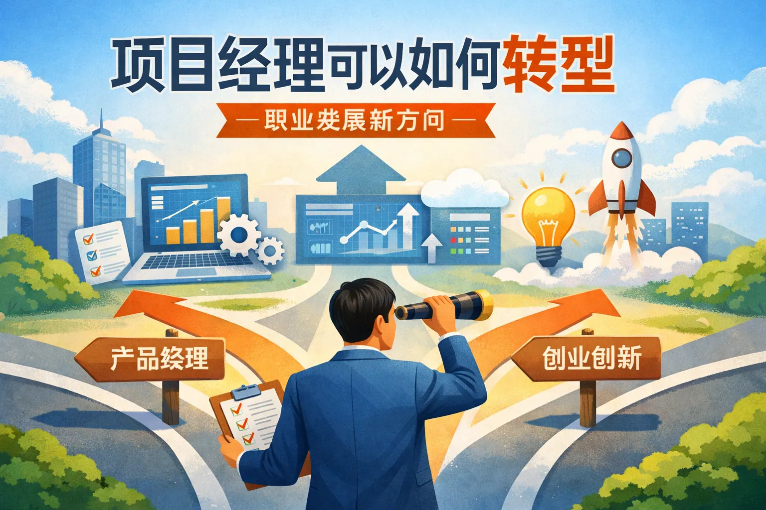 项目经理可以如何转型