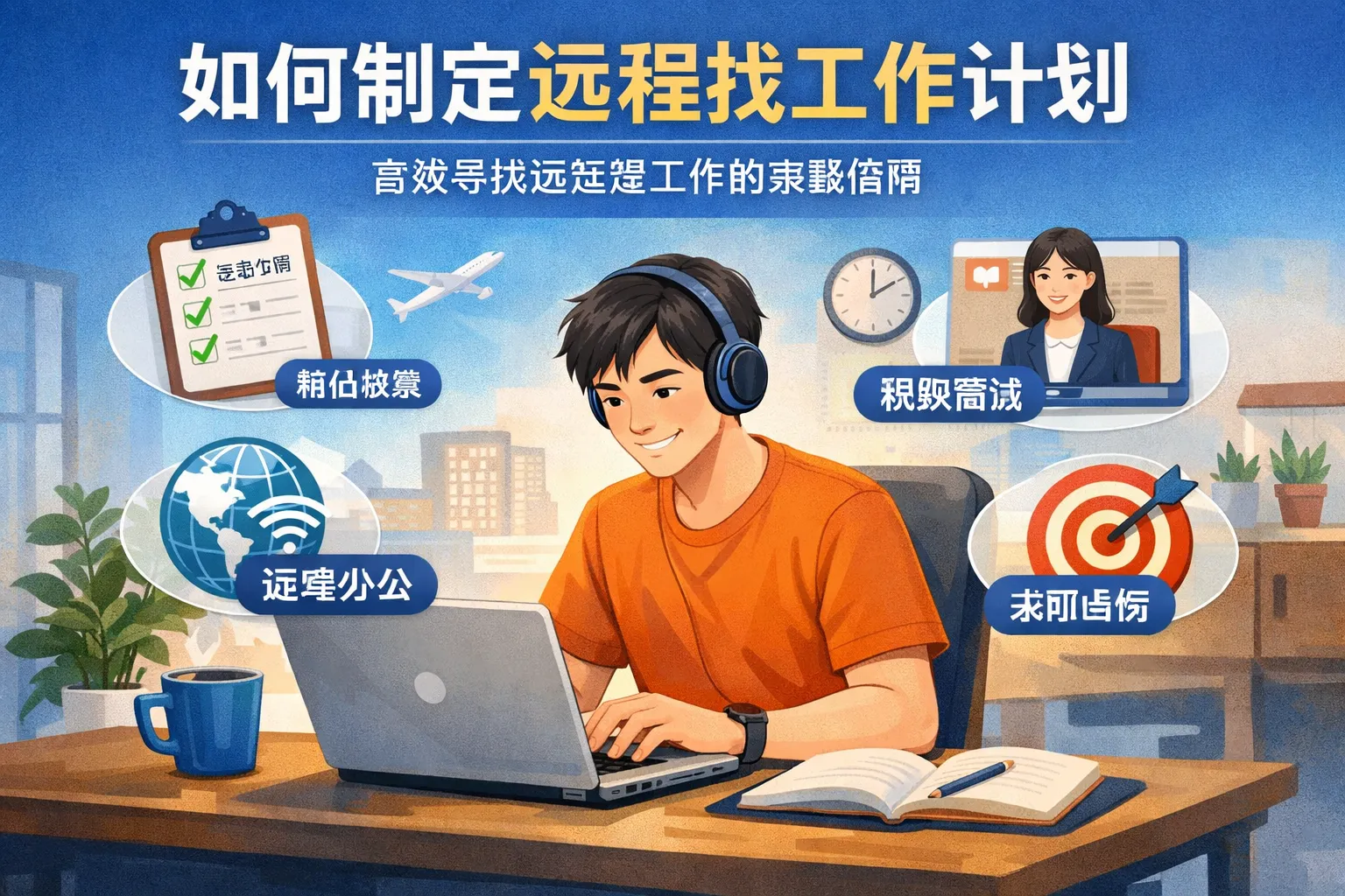 如何制定远程找工作计划