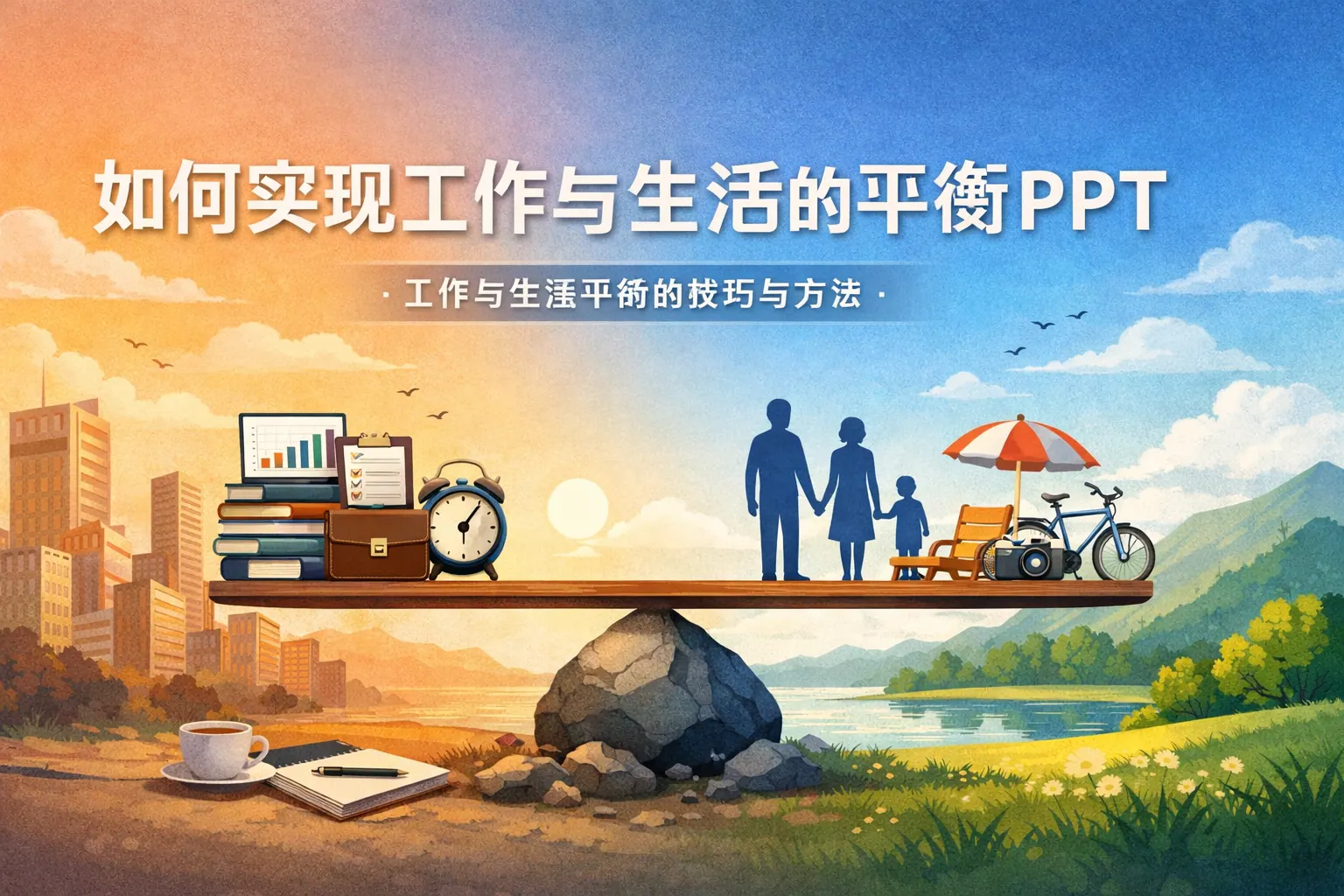 如何实现工作与生活的平衡ppt